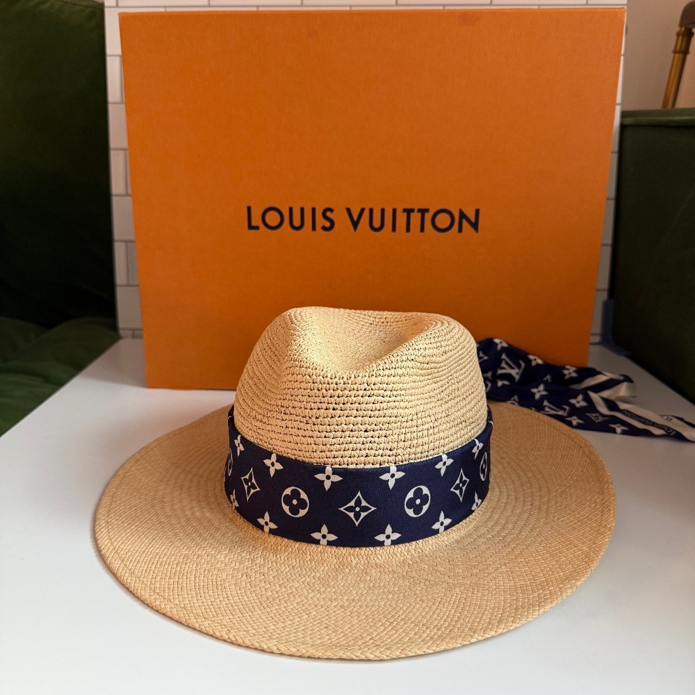 Louis Vuitton Fedora LV Summer Silk Hat - Size M